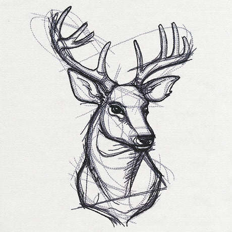 Sketchwork Stag
