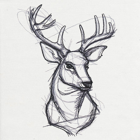 Sketchwork Stag