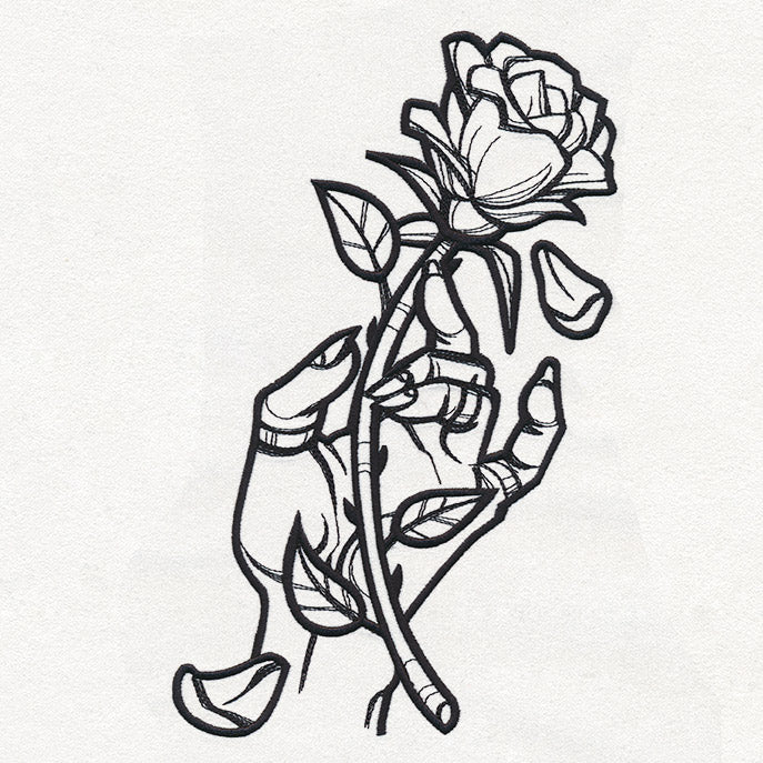 Mystique - Rose and Hand