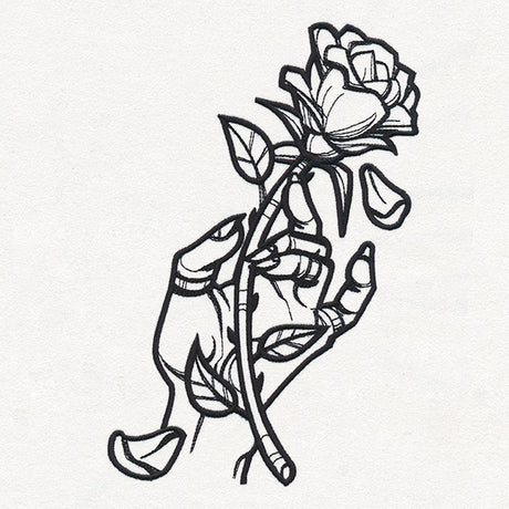 Mystique - Rose and Hand