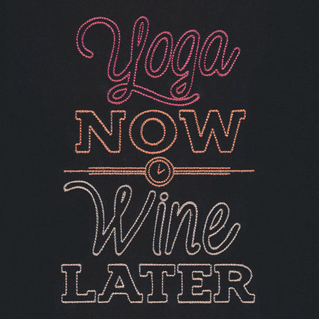 Athleisure - Yoga Now Wine Later