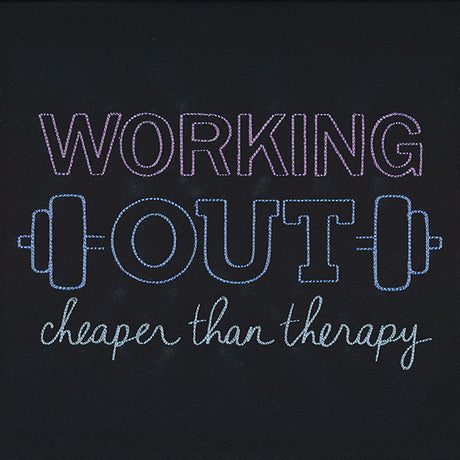 Athleisure - Working Out: Cheaper Than Therapy