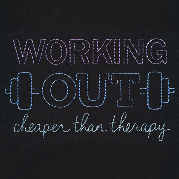 Athleisure - Working Out: Cheaper Than Therapy