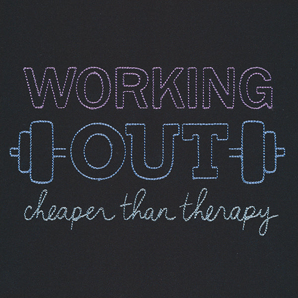 Athleisure - Working Out: Cheaper Than Therapy