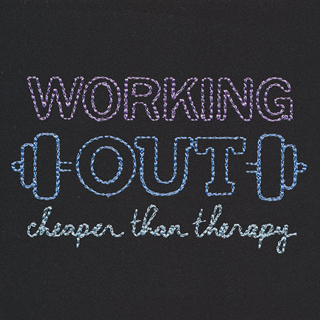 Athleisure - Working Out: Cheaper Than Therapy