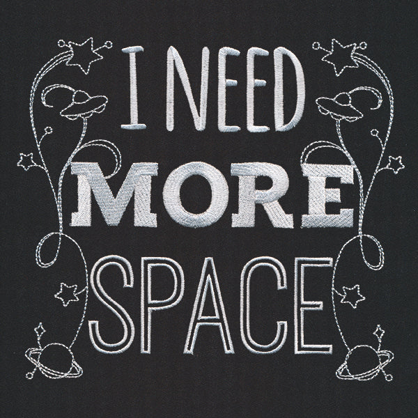 I Need More Space