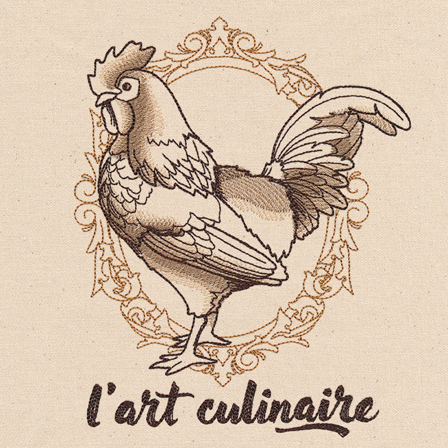 French Cafe - Rooster