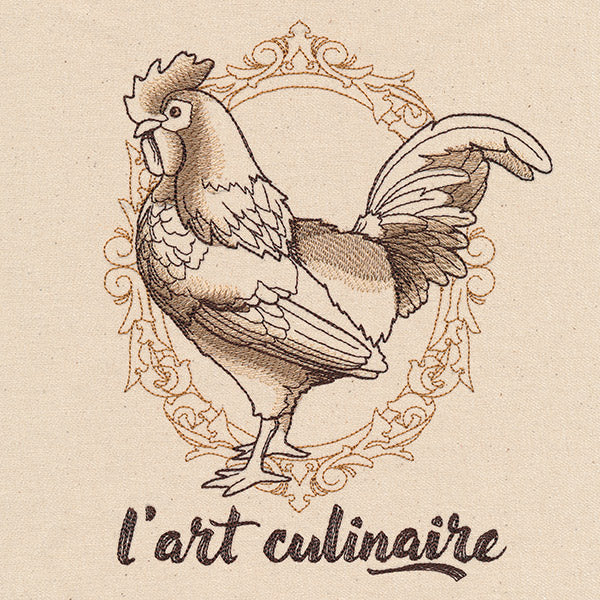 French Cafe - Rooster