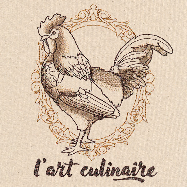 French Cafe - Rooster