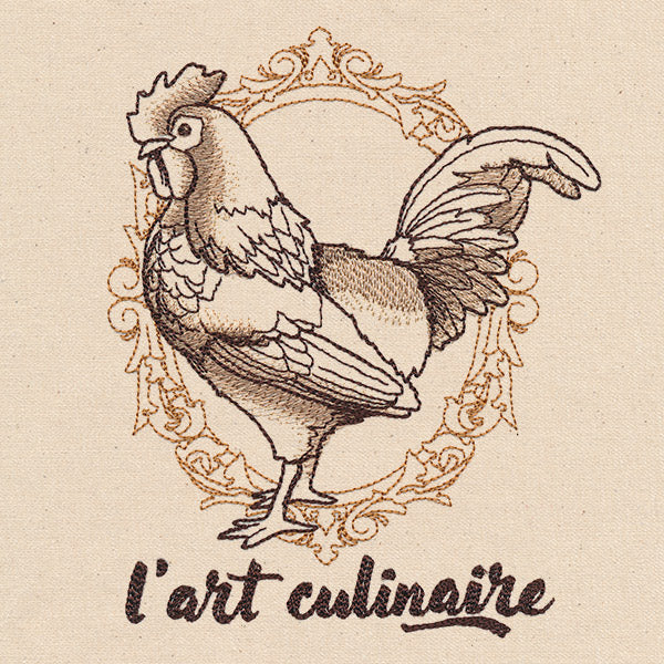 French Cafe - Rooster