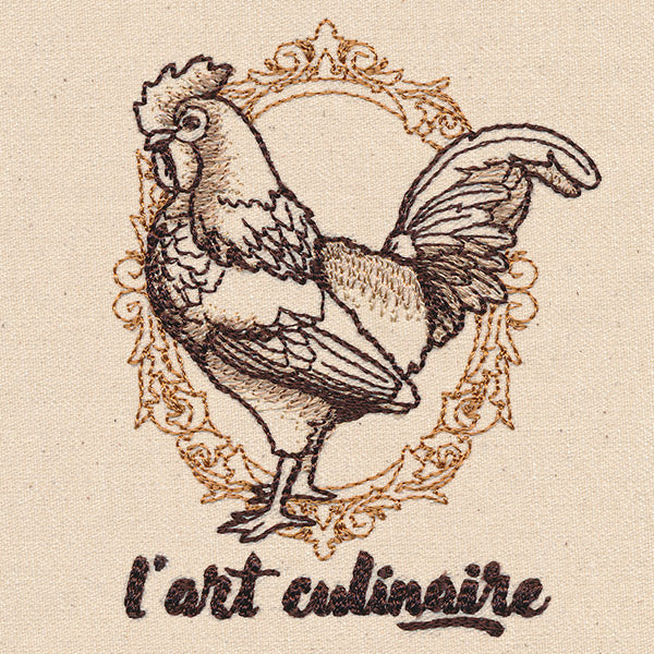 French Cafe - Rooster