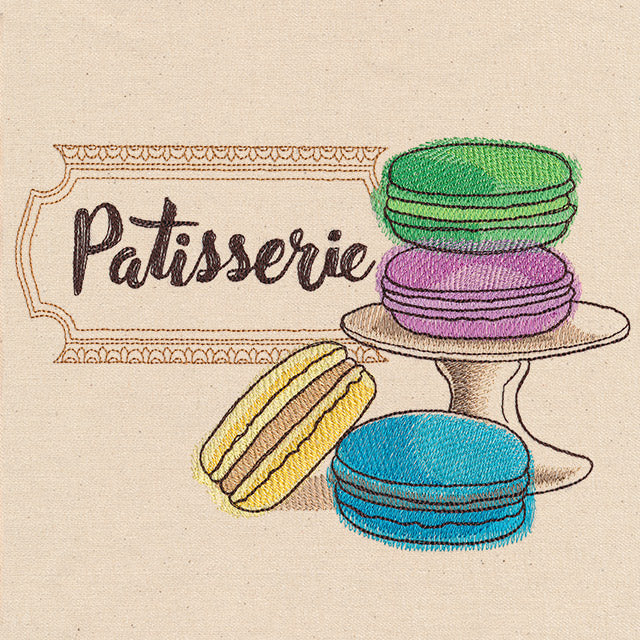 French Cafe - Macaroons