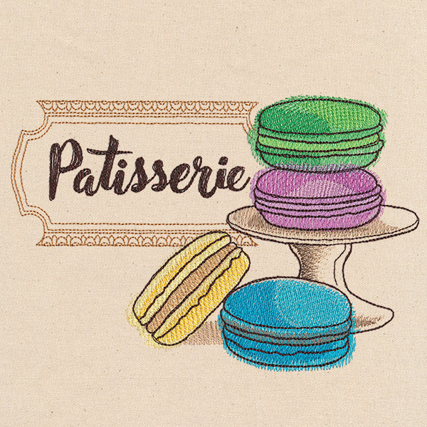 French Cafe - Macaroons