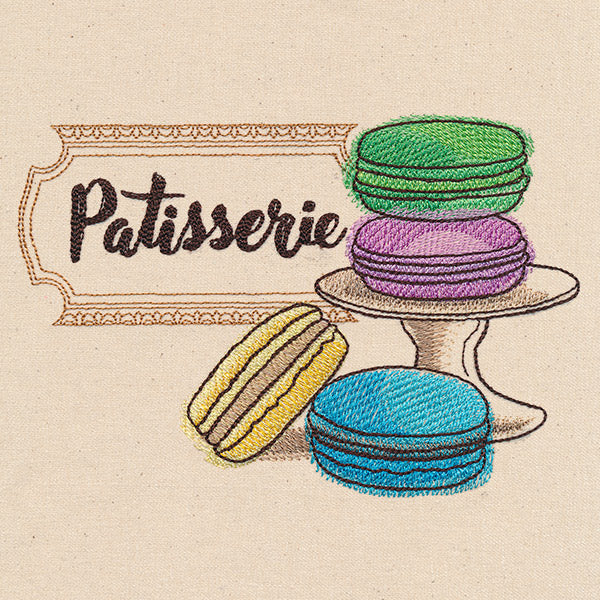 French Cafe - Macaroons