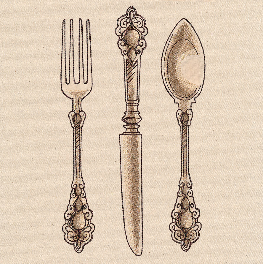 French Cafe - Utensils