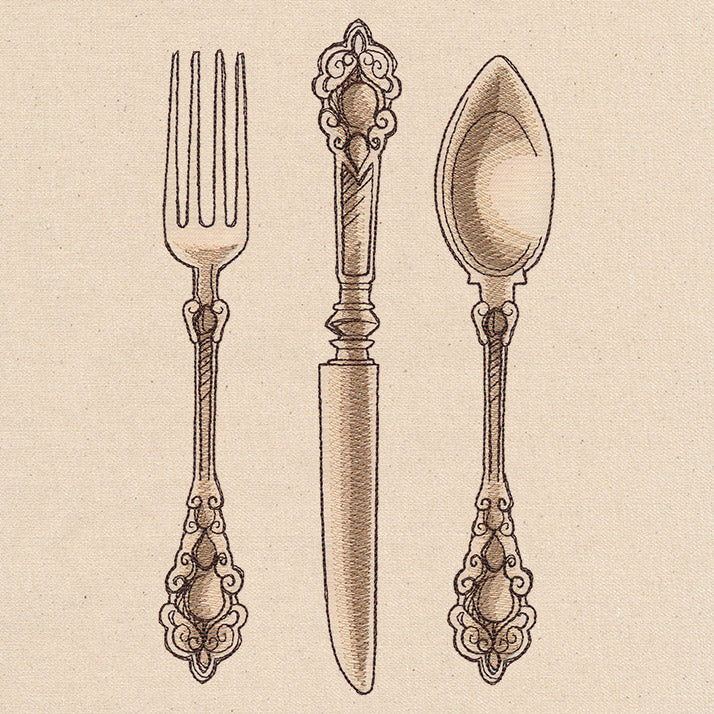 French Cafe - Utensils