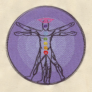 Vitruvian Chakras