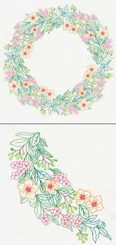 Summer Build a Wreath