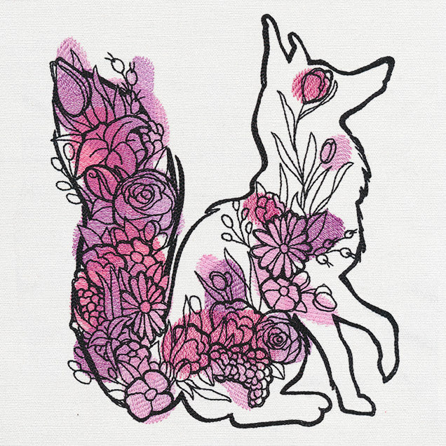 Floral Fox