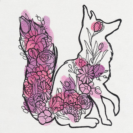Floral Fox