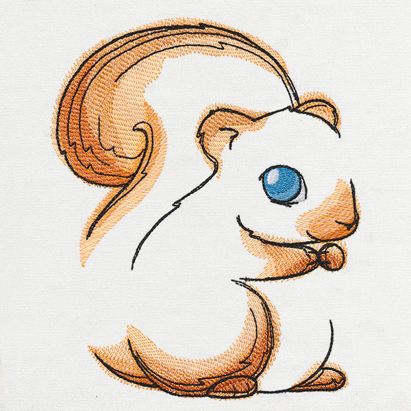 Fluffy Fauna - Squirrel