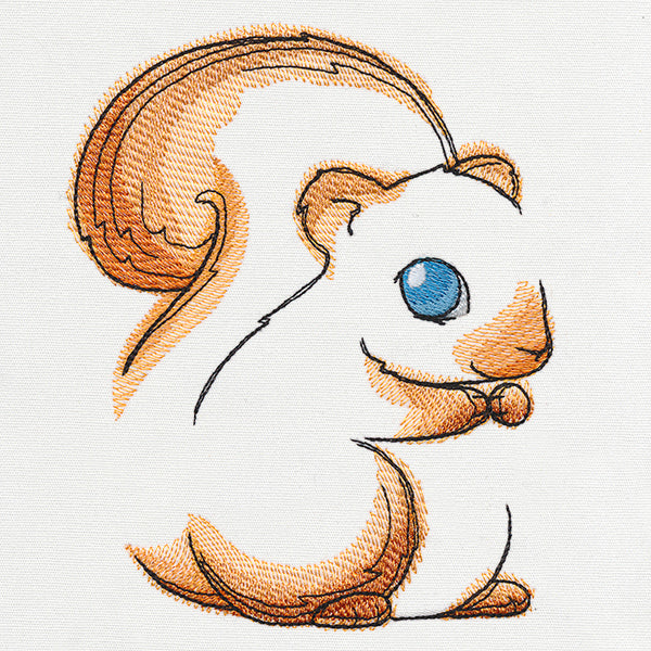 Fluffy Fauna - Squirrel