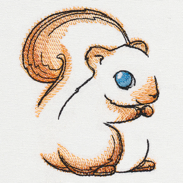 Fluffy Fauna - Squirrel