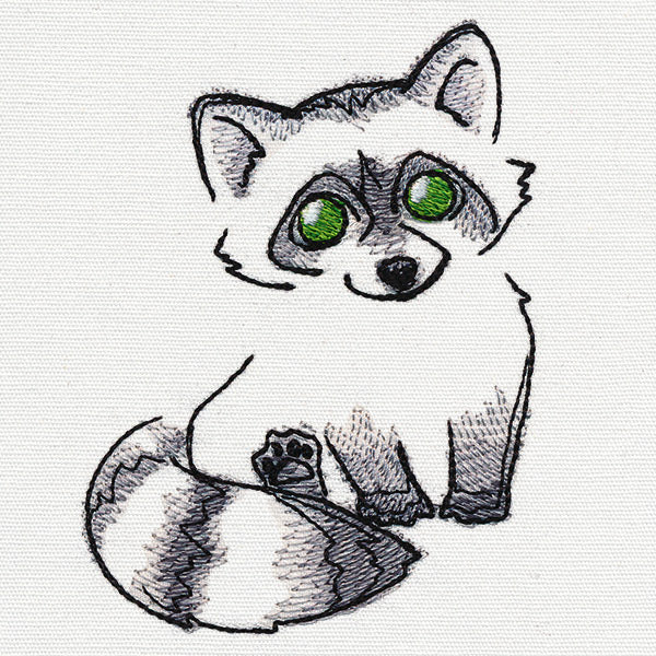 Fluffy Fauna - Raccoon