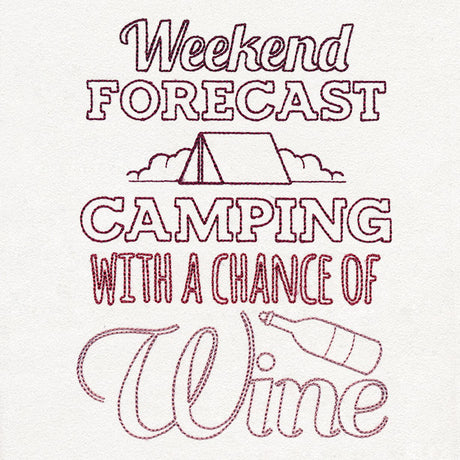 Weekend Wine Forecasted