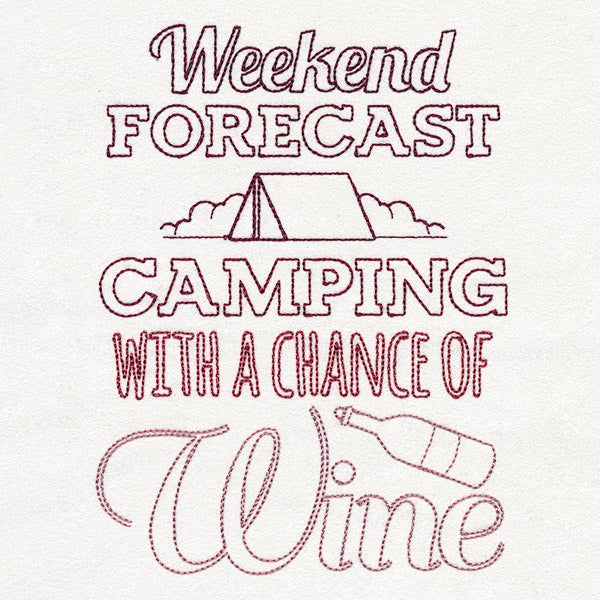 Weekend Wine Forecasted