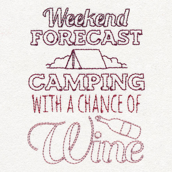 Weekend Wine Forecasted