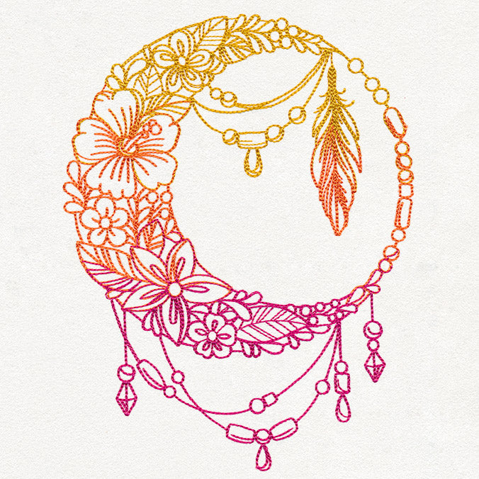 Bohemian Summer - Draped Moon