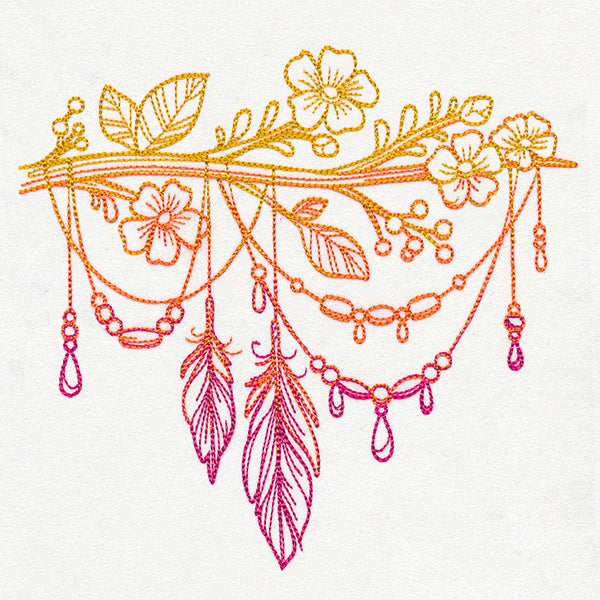 Bohemian Summer - Feather Branch