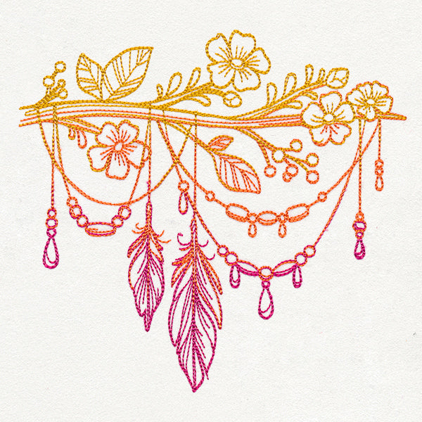 Bohemian Summer - Feather Branch