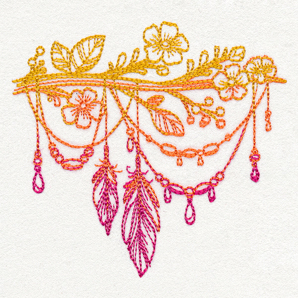 Bohemian Summer - Feather Branch