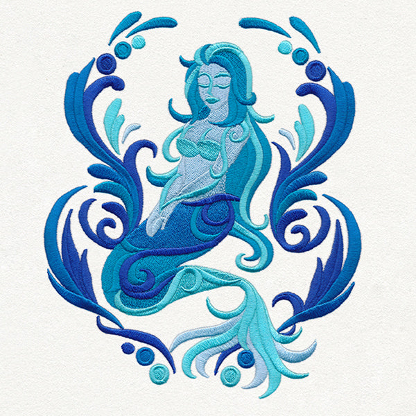 Baroque Seas - Mermaid Crest