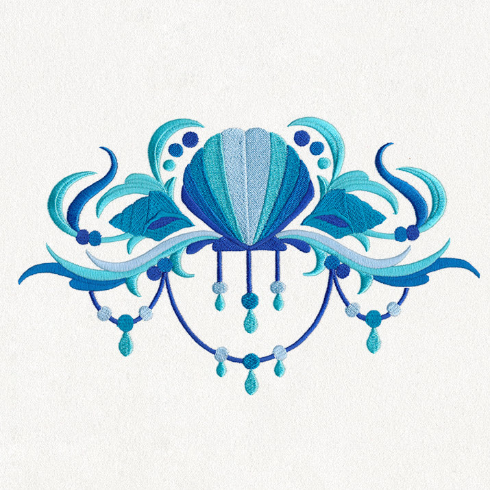 Baroque Seas - Shell Border