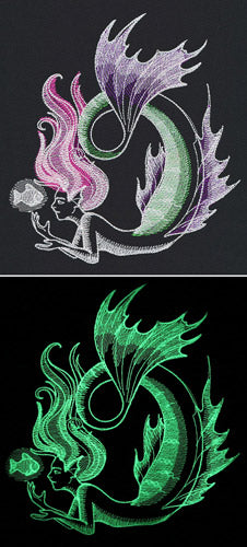 Bioluminescence Mermaid