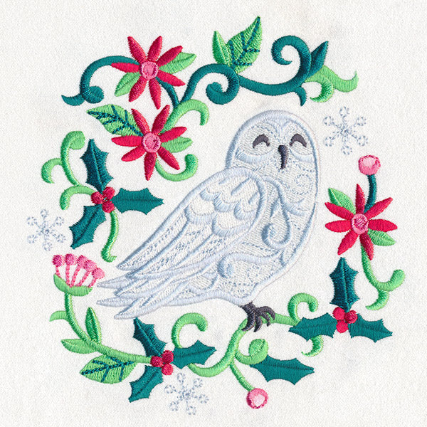 Boho Noel - Snowy Owl