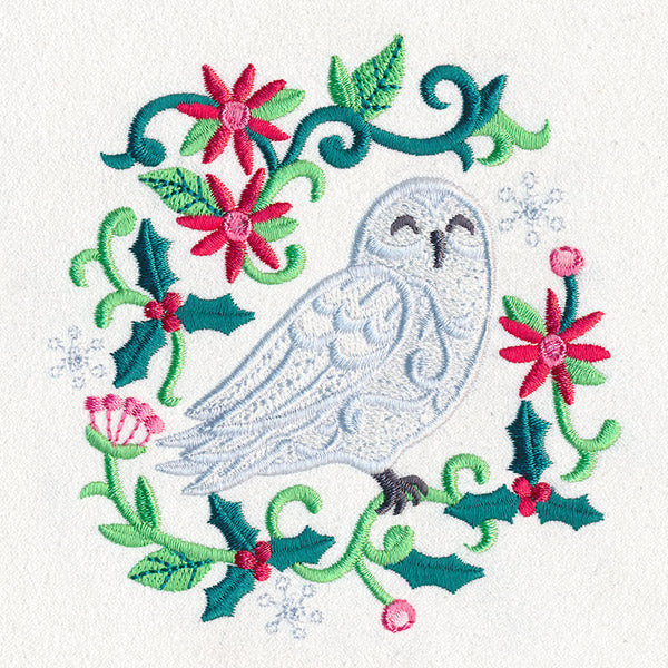 Boho Noel - Snowy Owl