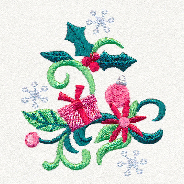 Boho Noel - Holly Accent