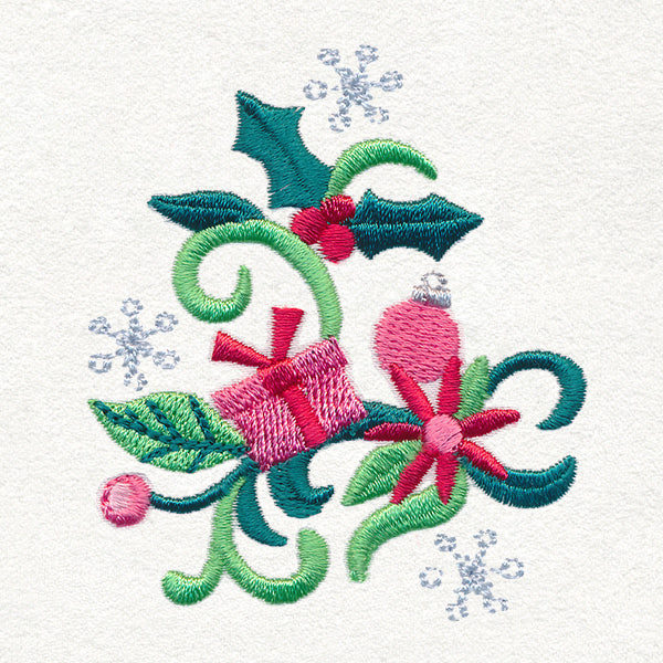 Boho Noel - Holly Accent