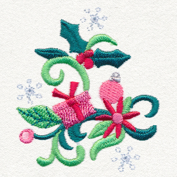 Boho Noel - Holly Accent