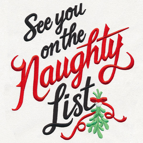 See You on the Naughty List