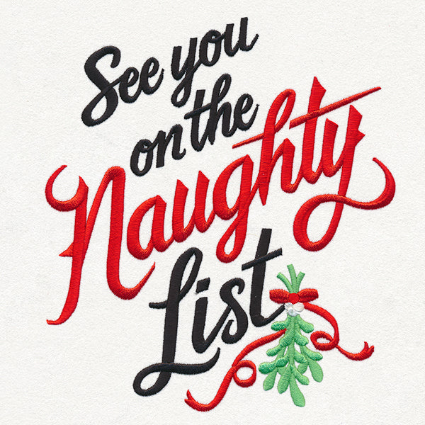 See You on the Naughty List