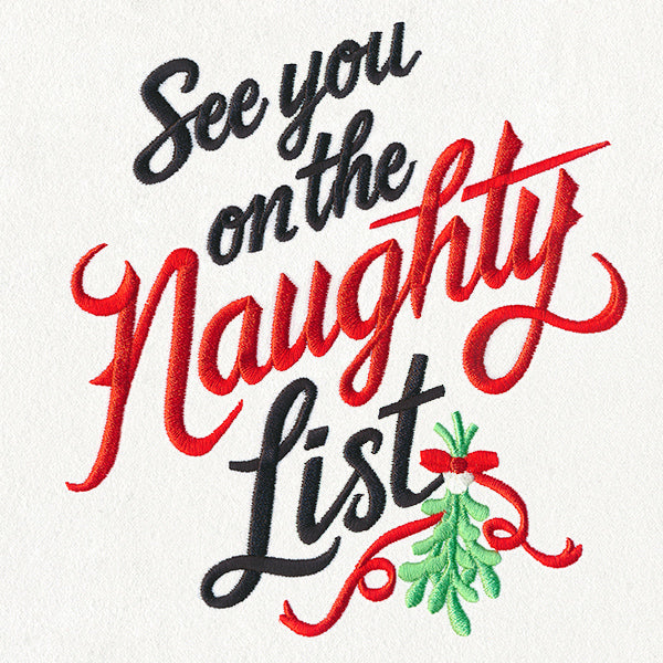 See You on the Naughty List