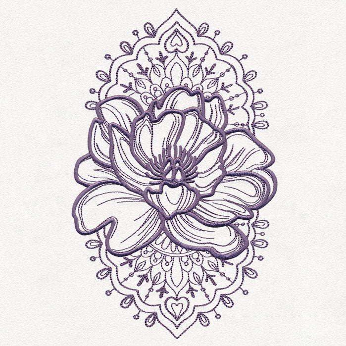 Mystique Flora - Peony Mandala