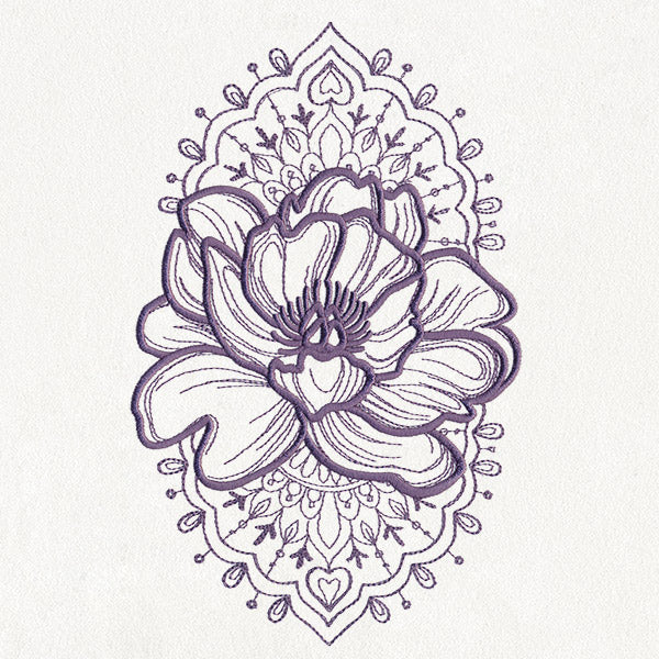 Mystique Flora - Peony Mandala