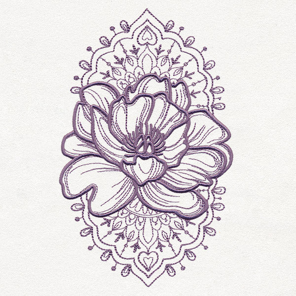 Mystique Flora - Peony Mandala