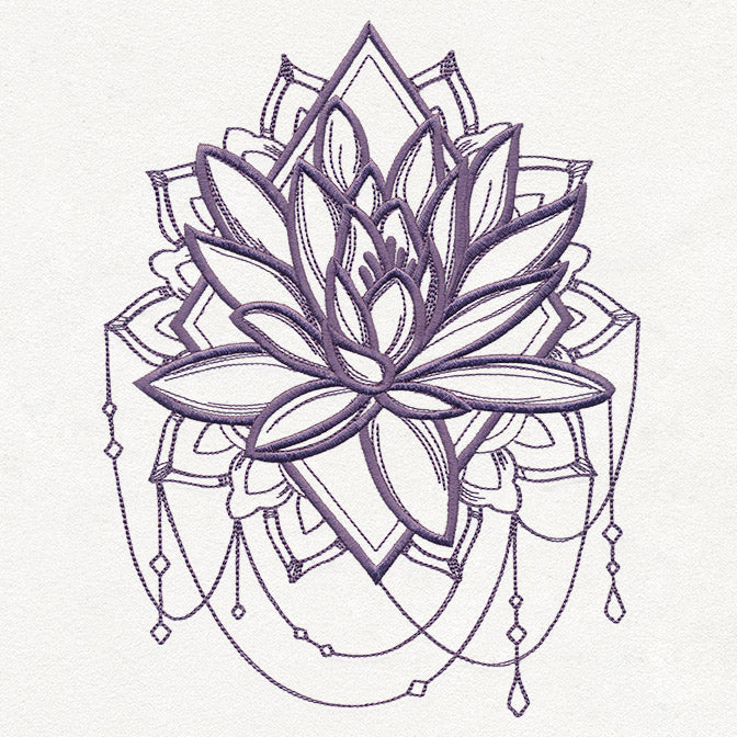 Mystique Flora - Draped Lotus